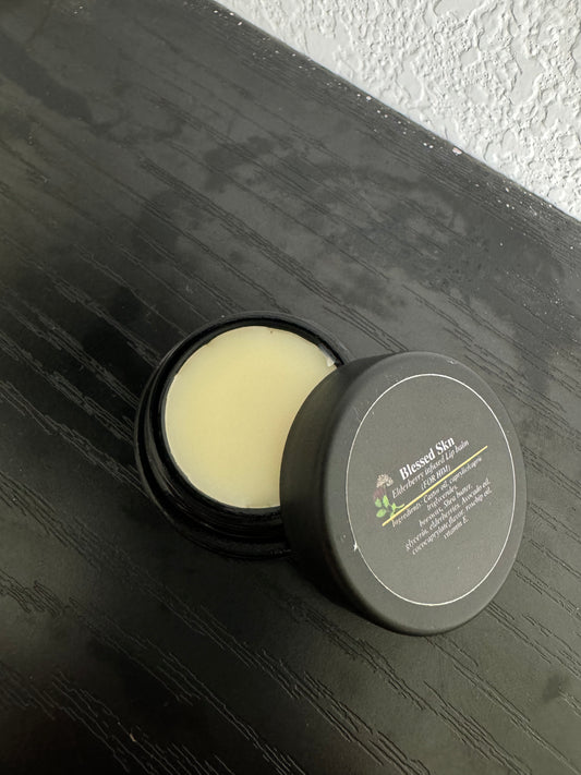 Men’s Elderberry infused lip balm